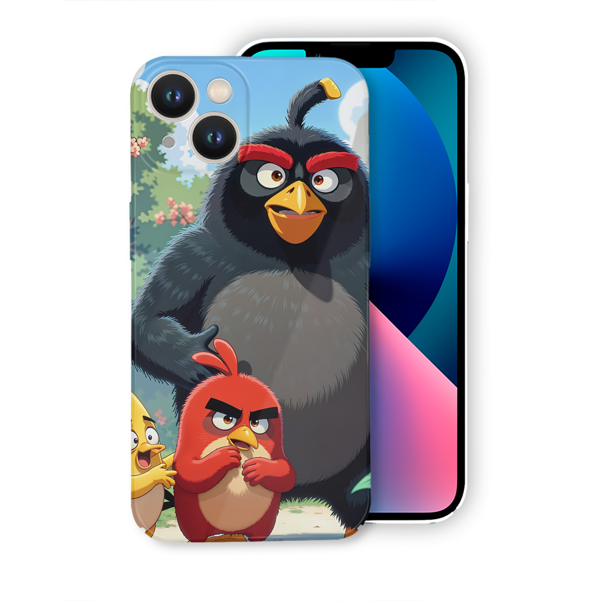 （画像用） Angry Birds アングリーバード 【iPhone 14シリーズ対応】ハードケース